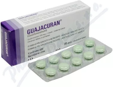 Guajacuran 200 mg tbl.obd.30 od 149 Kč - Heureka.cz