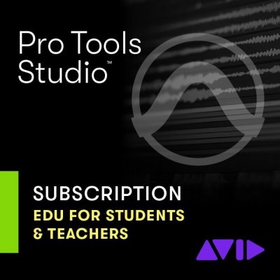 AVID Pro Tools Studio Annual Paid Annual Subscription - EDU