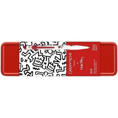 CARAN D'ACHE NM0849.123 849 Keith Haring bílá M