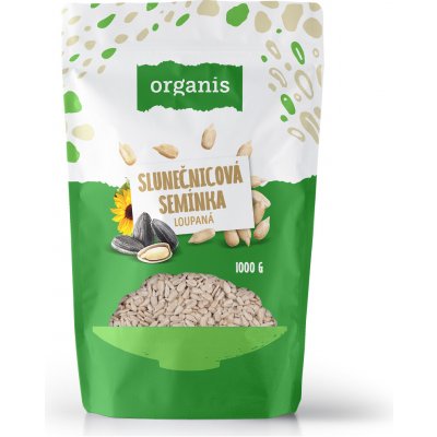 ORGANIS Slunečnicová semínka loupaná 1000 g – Hledejceny.cz