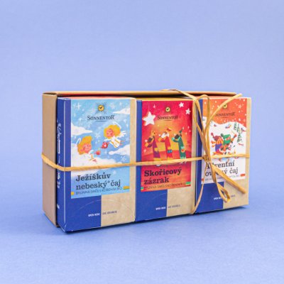 Sonnentor Dárkové balení Vánoce bio 3 ks – Zboží Dáma