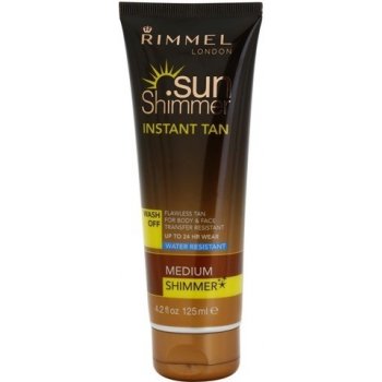 Rimmel Sun Shimmer Instant Tan Shimmer medium shimmer 125 ml