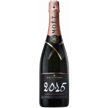 Moët & Chandon Grand Vintage Rose 2015 12,5% 0,75 l (holá láhev)