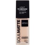 Makeup Gabriella Salvete Soulmatte Hyaluronic Foundation 01 Cold Porcelain 30 ml – Zboží Dáma
