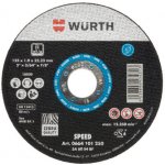 Würth Kotouč řezný 125 x 1 mm 0664101250 – Zboží Dáma