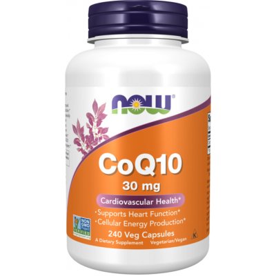 Now Foods Koenzym Q10 30 mg 240 kapslí – Hledejceny.cz