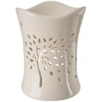 Indecor aroma lampa keramická strom života bílá 10 x 10 x 14 cm – Hledejceny.cz