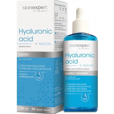 Skinexpert by Dr. Max Hyaluronic acid Kyselina hyaluronová kapky 100 ml