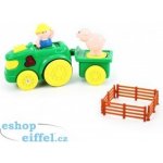 Rappa traktor s vlečkou se zvukem a světlem – Zboží Dáma