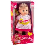 Teddies Barunka chodící a zpívající plast 42 cm na baterie se zvukem 21x44x11 cm – Zboží Dáma