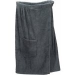 A&R Dámský saunový kilt na suchý zip Velcro 400 g/m Šedá grafitová 85 x 150 cm – Zbozi.Blesk.cz