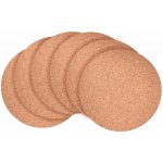 GoEco korkové podtácky 6 ks průměr 9,5 cm podložky pod horké nápoje – Zboží Mobilmania