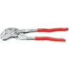 Kleště SIKO Knipex 86 03 250 - Kleště stavitelné siko 250mm, klíč klešťový na šrouby, poniklované, rukojeti potažené plastem