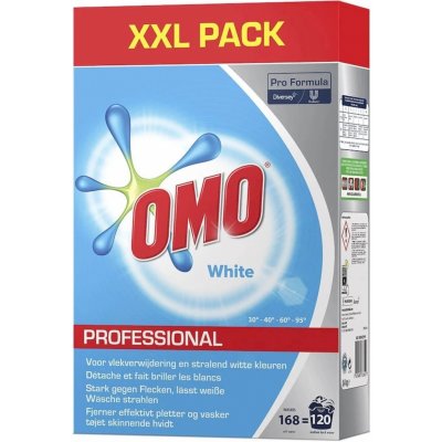 Omo Professional prací prášek na bílé prádlo 8,4 kg 130 PD – Zbozi.Blesk.cz