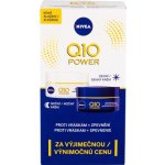 Nivea Q10 Power denní pleťový krém SPF15 50 ml + noční pleťový krém 50 ml pro ženy dárková sada – Sleviste.cz