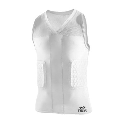 McDavid Hex Tank Shirt 7962R kompresní tílko s chrániči – Zboží Mobilmania