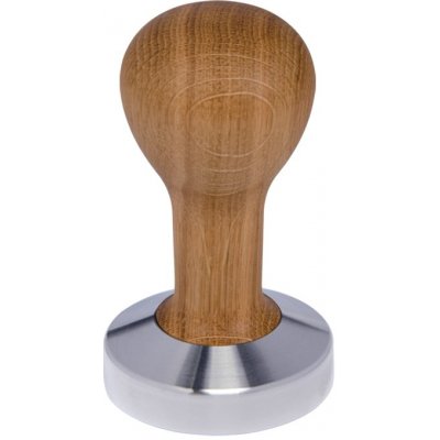 Buna Café Tamper dub olej, nerez mat, plochý 57 mm – Zboží Mobilmania