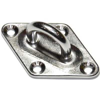 Deska s okem zkosená, nerez A2, 5x36x60mm – Sleviste.cz