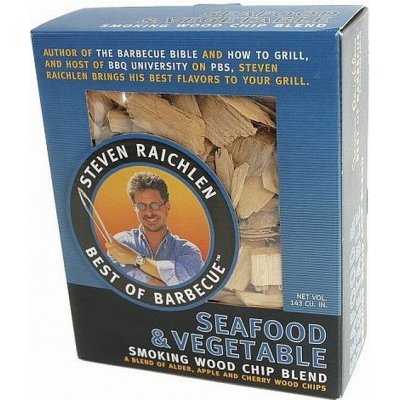 Steven Raichlen Best of Barbecue Směs dřevěných lupínků k uzení ryb a zeleniny 2,3 l – Hledejceny.cz