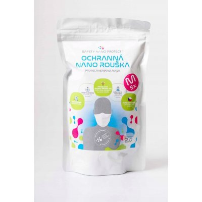 Safety Nano Protect rouška 5 ks – Zboží Mobilmania