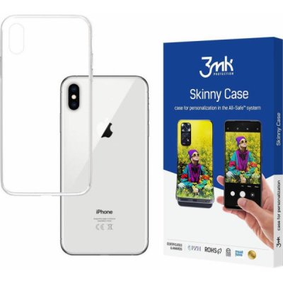 Pouzdro 3mk All-safe Skinny Case Apple iPhone Xs Max čiré – Zboží Mobilmania