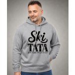 Ski táta.Jako každý táta jen víc cool černý tisk mikina ORIGO – Hledejceny.cz