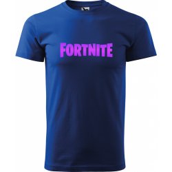 Sablio tričko s potiskem Fortnite Pink modré