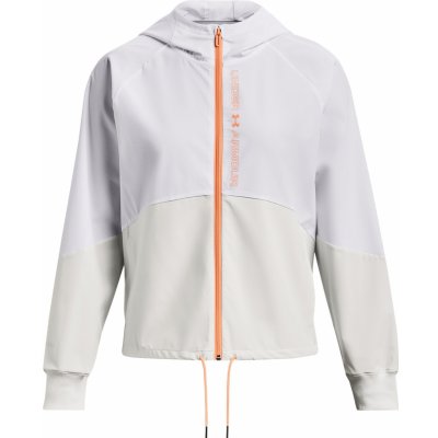 Under Armour Woven FZ Jacket bílá – Zboží Mobilmania