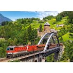 Castorland Vlak na mostě 500 dílků – Zboží Dáma