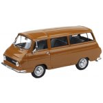 Abrex škoda 1203 MIKROBUS 1974 Červená Rubínová 1:43 – Zboží Dáma