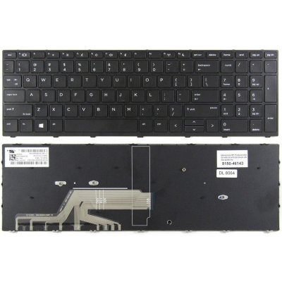 klávesnice HP Probook 450 G5 455 G5 470 G5 černá US – Zboží Mobilmania