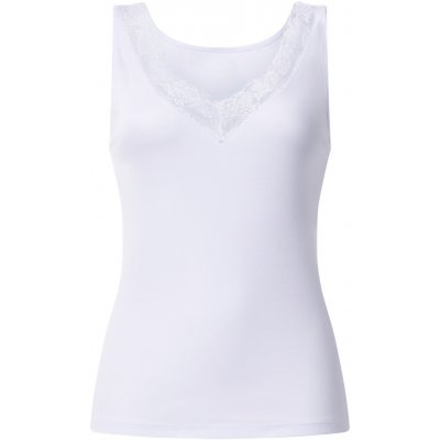 Esmara dámská košilka s krajkou bílá – Zboží Dáma