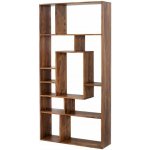 Interior DE Regál-knihovna MAKASSAR 180 CM masiv sheesham RG38118 – Zboží Mobilmania