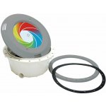 Vágner Pool Podvodní světlomet VA LED RGB PF, 12 V; 16 W, světle šedá, pro fóliové bazény – Hledejceny.cz