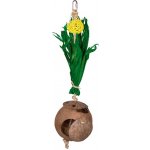 Nobby aktivní hračka kokosový dům s kukuřičnými listy 43x11,5cm – Zboží Dáma