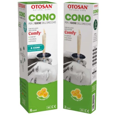 OTOSAN Ušní svíce s včelím voskem 2 ks – Hledejceny.cz