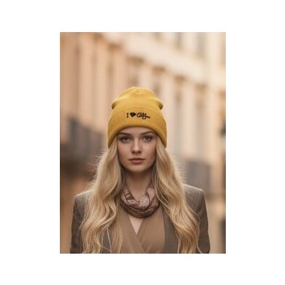 Pletená čepice Mustard – Hledejceny.cz