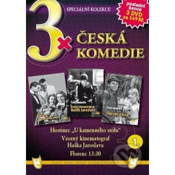 Česká komedie 1. DVD