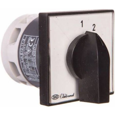 Elektromet Vačkový spínač 1-2 3P 12A pro schody 921288 – Hledejceny.cz
