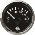 Teplota chlazení motoru 40/120° Barva: Černý ciferník, stříbrný rámeček | Zboží Auto