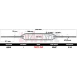 TRINFIT Swiss bar 2200 mm 50 mm – Zboží Dáma