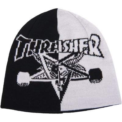 Thrasher Skategoat Split Skully beanie Black/White – Hledejceny.cz