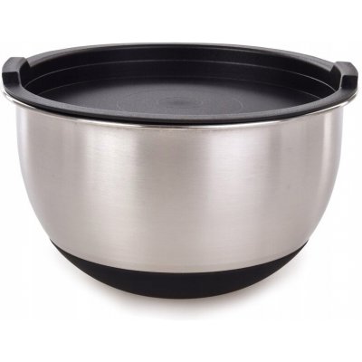 Dedra Nerezová kynoucí mísa s víkem a protiskluzovým dnem 1500 ml – Sleviste.cz