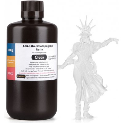 ELEGOO ABS-Like Resin Transparent 1kg – Zboží Živě
