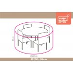 Winza Obal na kulatou jídelní soupravu Ø 200x85cm – Hledejceny.cz