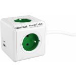 Cubenest PowerCube Extended USB A+C PD 20 W Green 6974699970996 – Hledejceny.cz