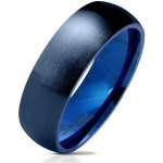 Šperky4U Modrý ocelový prsten OPR0072 6 – Hledejceny.cz