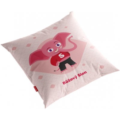 Sexy Elephant Merch sloní polštář s obrázkem – Zboží Dáma