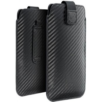 Pouzdro Forcell POCKET Carbon Case Apple iPhone 13 / 13 PRO