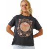 Dámská Trička Rip Curl CELESTIAL SEARCH RELAXED TEE Washed Black